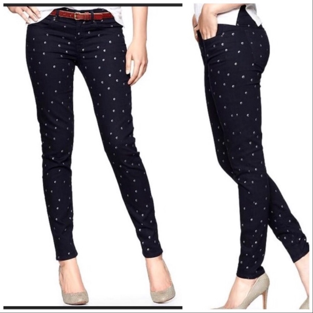 Gap Polka Dot Legging Jeans